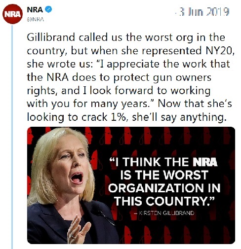 NRA tweet