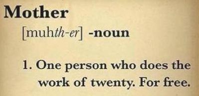 PARENTING Mother noun