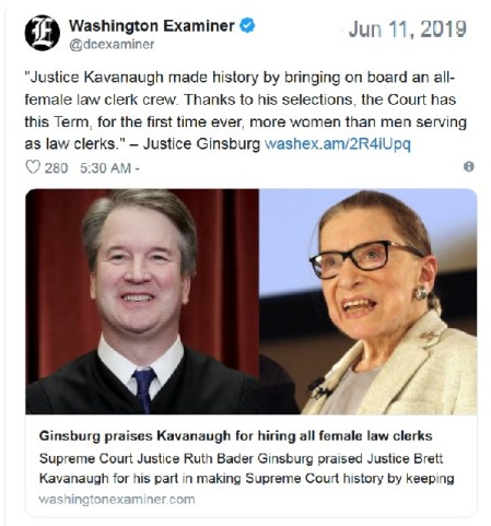 RBG Kavanaugh