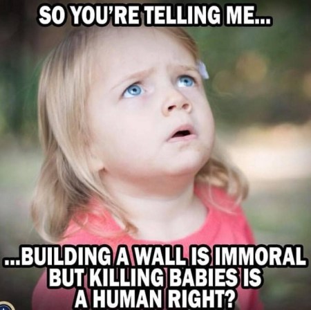 Wall v babies