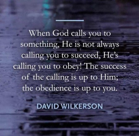 calling v obedience