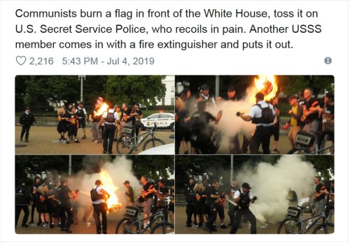 flag burning