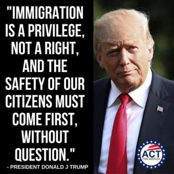 Trump immigration privilege