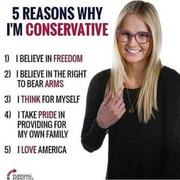 5 reasons why I'm conservative