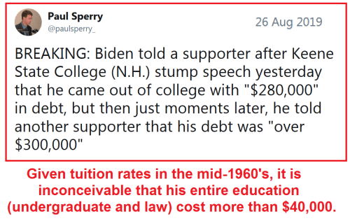 biden tuition