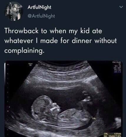 dinner wo complaints