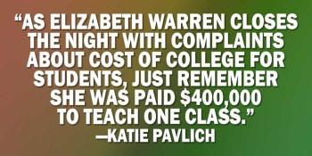 Fauxcahontas college