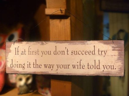 MAN WOMAN If at first