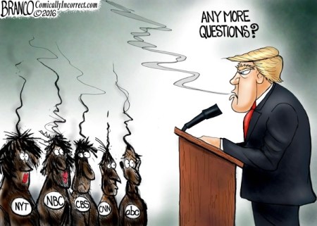 Trump flames MSM by Branco