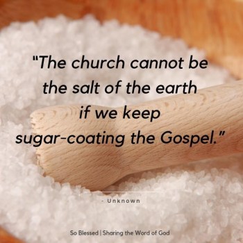2019_09 07 Gospel salt sugar
