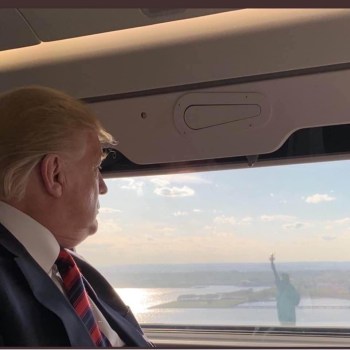 Trump and Lady Liberty