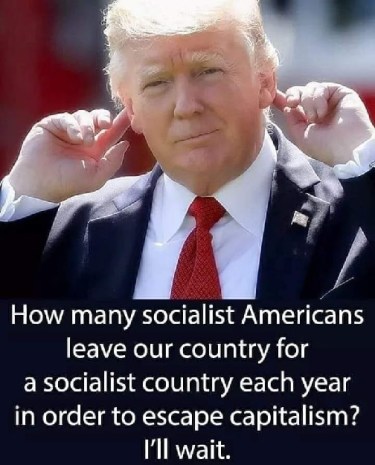 Trump escape capitalism