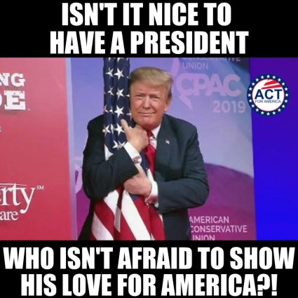 2019_10 05 Not afraid to show love for america