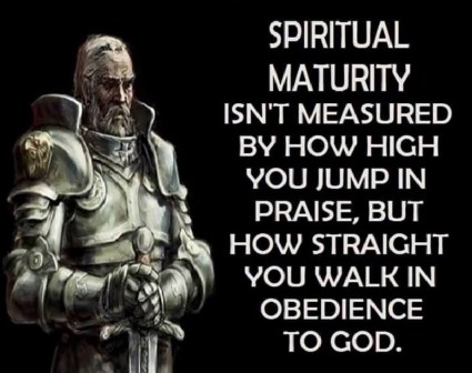 2019_11 17 spiritual maturity