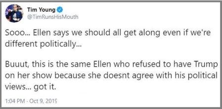 2019_11 19 Ellen hypocrisy