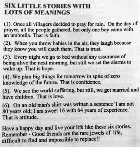 2019_11 20 six little stories