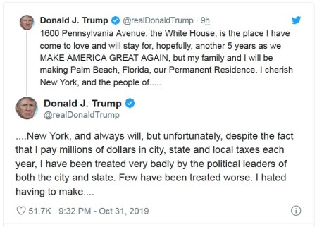 2020 Trump residence