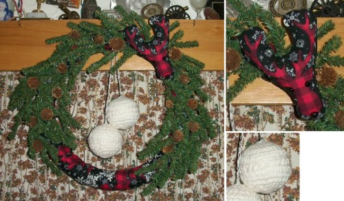 2019_12 14 Snowy moose wreath for K