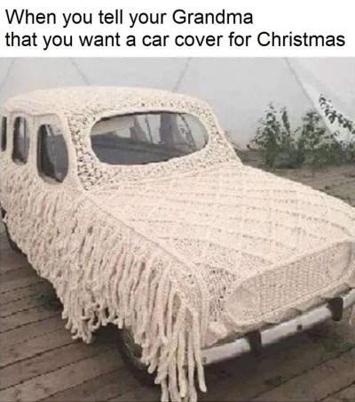 2019_12 20 Granny's car cover