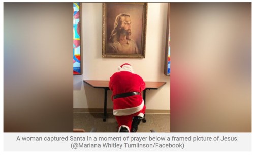 2019_12 20 Santa praying IRL