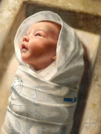 2019_12 22 Child in a manger