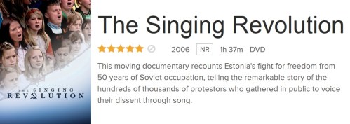 2019_12 24 Singing Revolution