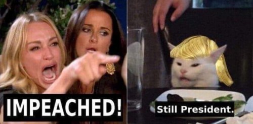 2020 impeached still president