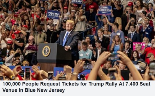 2020 NJ Trump rally