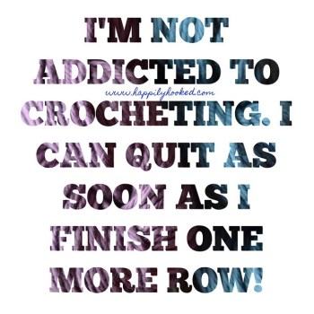 2020_01 16 Not addicted to crochet