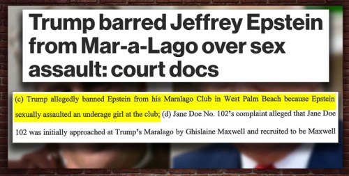 2020_01 17 Trump banned Epstein