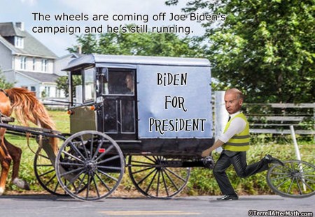 2020 BIDEN wheels coming off