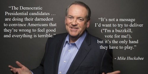 2020 Huckabee buzzkill