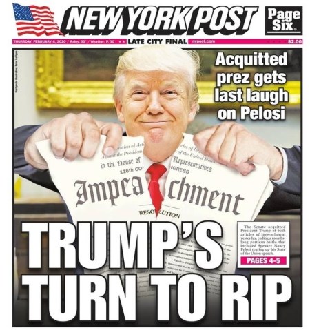 2020_02 08 Trump's Turn to Rip