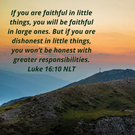 2020_03 09 Faithful honest