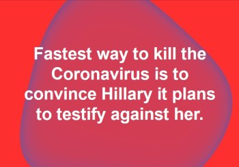 2020_03 12 coronavirus hillary