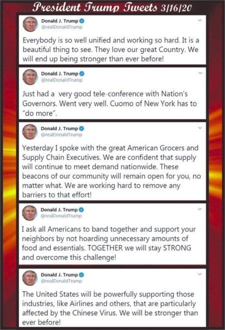 2020_03 19 Trump tweets