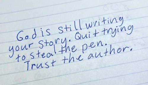 2020_03 25 God is still writing