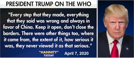 2020_04 07 Trump on WHO