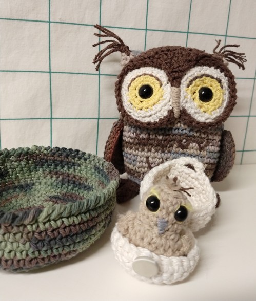 2020_05 12d Owl owlet egg open