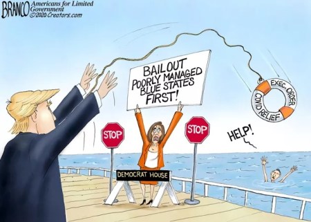 2020_08 12 Trump bailout blue states not