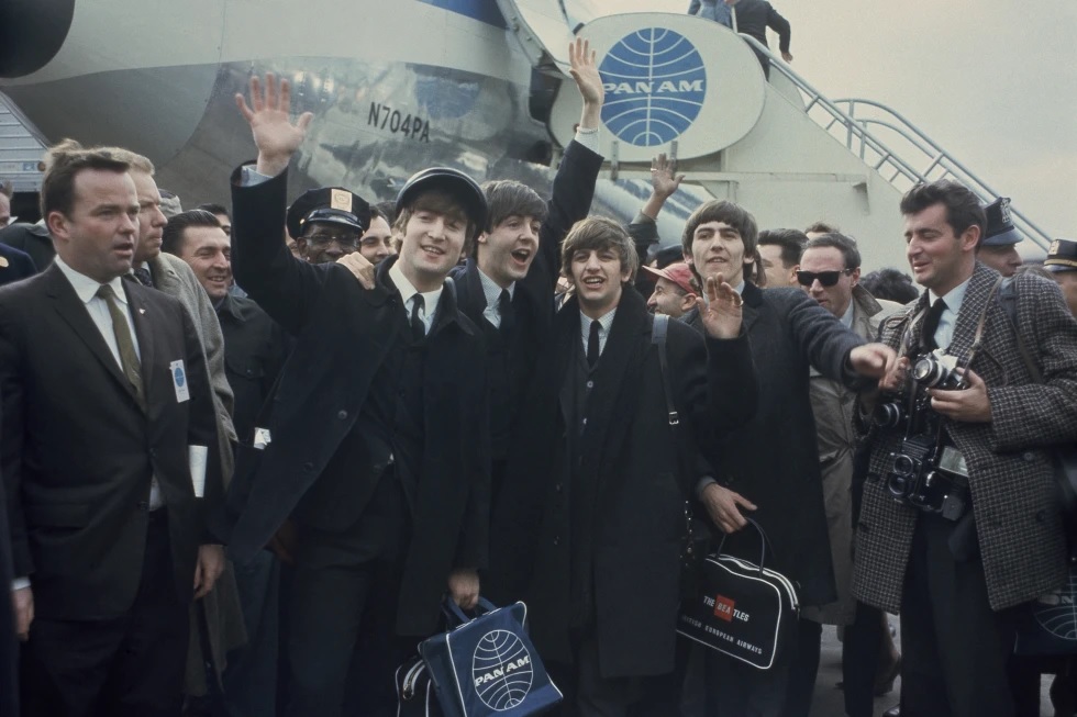 Beatles arrive